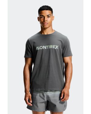 MONTIREX Trail M Logo T-Shirt - Grey