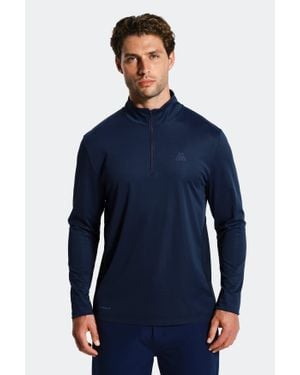 MONTIREX Golf 1/4 Zip - Blue