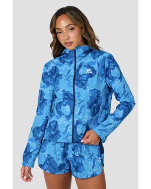 MONTIREX Fusion Print Windbreaker - Blue