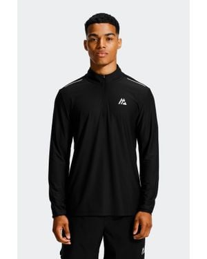 MONTIREX Charge 2.0 1/4 Zip - Black