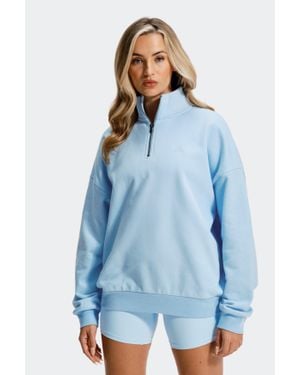 MONTIREX Form 1/4 Zip - Blue