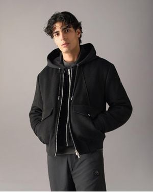 Moose Knuckles Ellington Bomberjacke - Schwarz