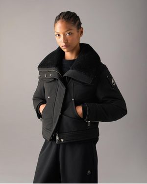 Moose Knuckles Aurora Daunen - Schwarz