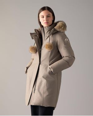 Moose Knuckles Original Stirling Daunenparka - Natur