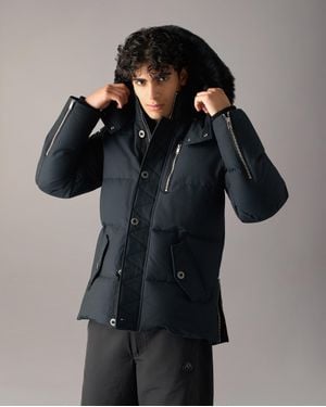 Moose Knuckles Original 3Q Daunenjacke - Schwarz