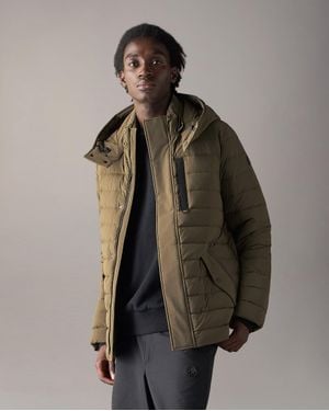 Moose Knuckles Greystone Daunenjacke - - Braun
