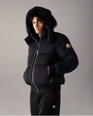 Moose Knuckles Series Stagg Daunen - Schwarz