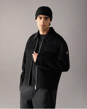 Moose Knuckles Jacques Wolljacke - Schwarz