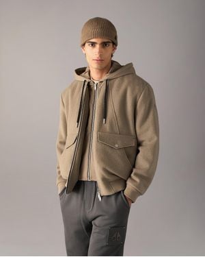 Moose Knuckles Ellington Bomberjacke - Natur