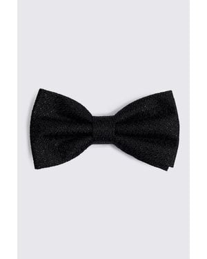 Moss Burgundy Silk Grenadine Bow Tie - Red