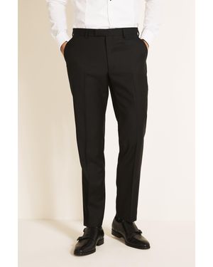 Ted Baker Tailored Fit Black Tuxedo Trousers