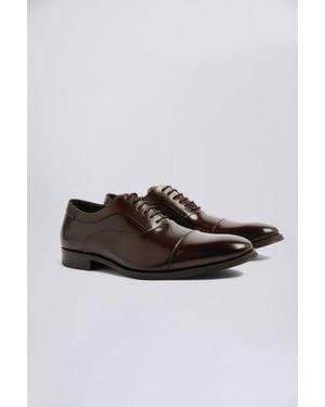 John White Guildhall Oxford Shoes - Brown