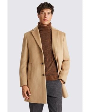 Moss Camel Overcoat - Natural
