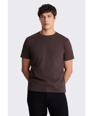 Moss Cotton Crew-Neck T-Shirt - Red