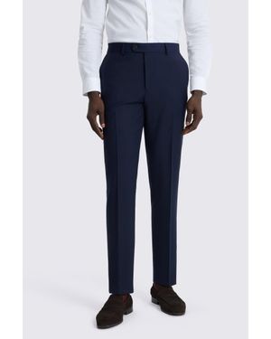 Moss performance slim Slim Fit Ink Trouser - Blue