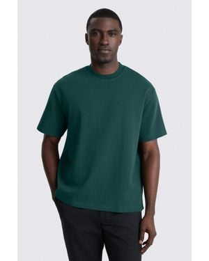 Moss Emerald Heavy Weight Cotton T-Shirt - Green