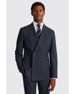 Barberis Italian Tailored Fit Suit Jacket - Blue