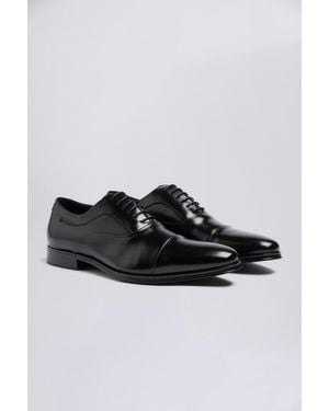 John White John Guildhall Oxford Shoes - Black