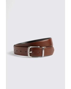 Moss Causal & Reversible Belt - Brown