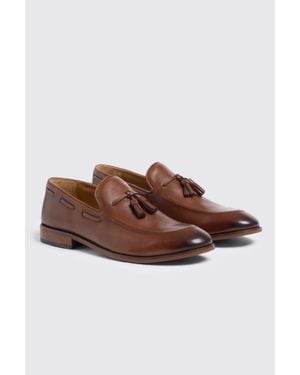 Moss Highgate Tassel Loafers - Brown