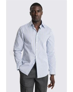 Moss Stripe Shirt - White