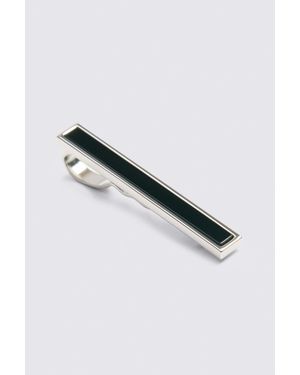 Moss Onyx Tie Bar - Metallic
