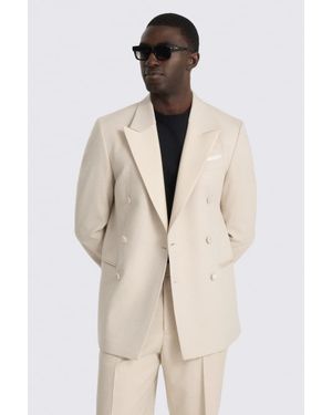 Moss Relaxed Fit Light Camel Tuxedo - Natural