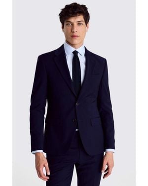 DKNY Slim Fit Ink Performance Suit Jacket - Blue