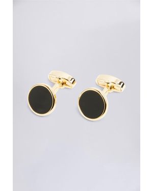 Moss Onyx Cufflinks - Natural
