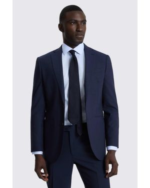 Moss performance slim Slim Fit Performance Suit Jacket - Blue