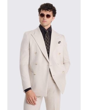Moss Relaxed Fit Light Camel Suit Jacket - Natural