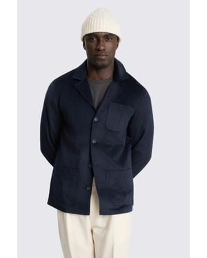 Moss Safari Shacket - Blue