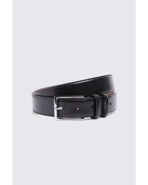 Moss Classic Leather Belt - Black