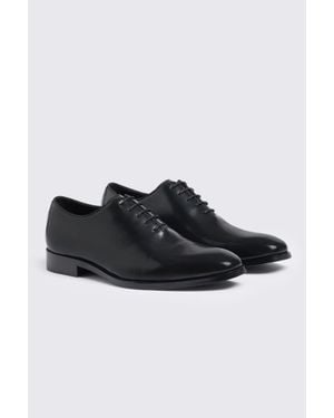 John White Oscar Wholecut Shoe - Black