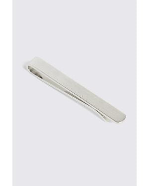 Moss Brushed Tie Bar - Grey
