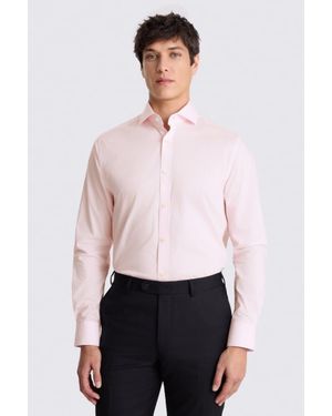 Moss Tailored Fit Stretch Shirt - White