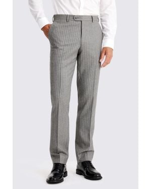 Barberis Italian Tailored Fit Trousers - Grey