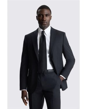 Moss Tailored Fit Performance Suit Jacket - Blue