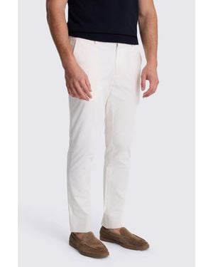 Moss Slim Fit Off- Cotton-Stretch Chinos - Black