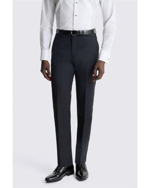 Moss Tailored Fit Performance Dress Trousers - Black