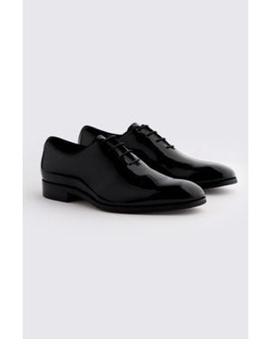 John White Talbot Patent Dress Shoes - Black