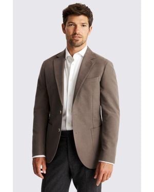 Moss Taupe Moleskin Jacket - Brown
