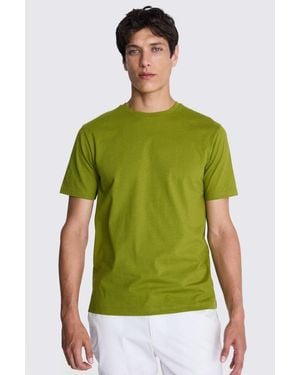 Moss Crew-Neck T-Shirt - Green