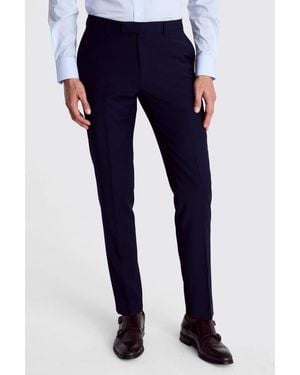 DKNY Slim Fit Ink Performance Trousers - Blue