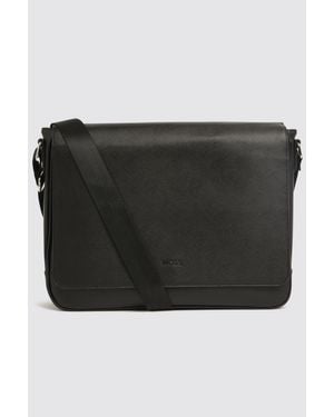 Moss Saffiano Dispatch Bag - Black