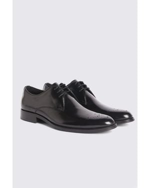 John White Romsey Brogues - Black