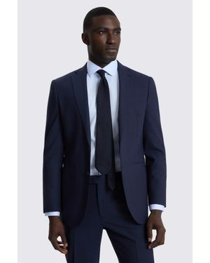 Moss performance slim Slim Fit Performance Suit Jacket - Blue