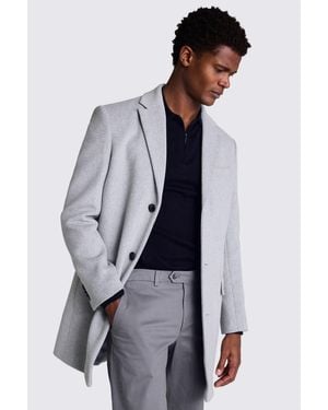 Moss Light Overcoat - Grey