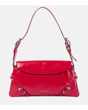 Givenchy Schultertasche P'tit Voyou Small aus Leder - Rot