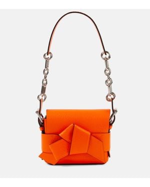 Acne Studios Musubi Leather Shoulder Bag - Red